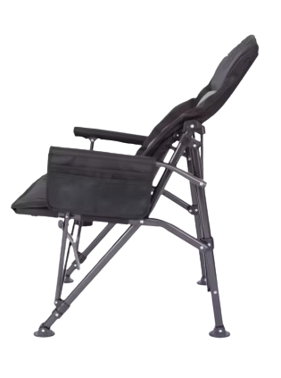 Outdoor camping chair setup — awning annex 4x4