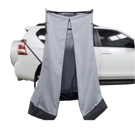 Portable shower tent 4x4 — 420D ripstop canvas SBS zippers