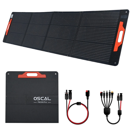 Oscal PM200 Pro 200W Foldable Solar Panel