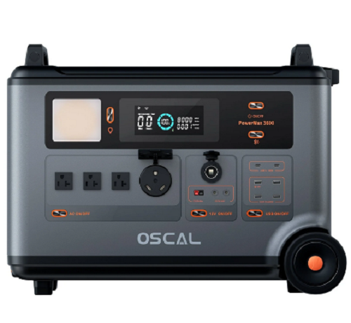 Oscal PowerMax 3600SE — Rugged 3600Wh