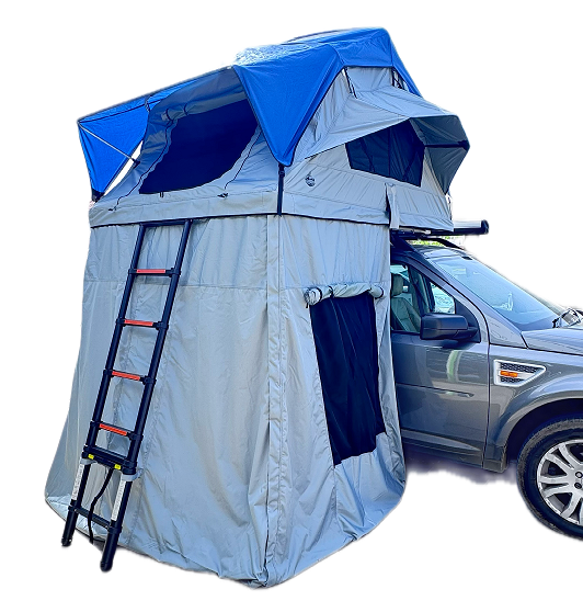 Iron Trek Overland annex room — soft shell roof tent