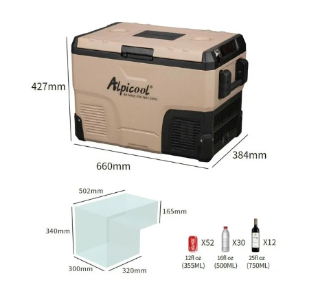 Alpicool LD42 portable freezer fridge — Iron Trek Overland Cyprus