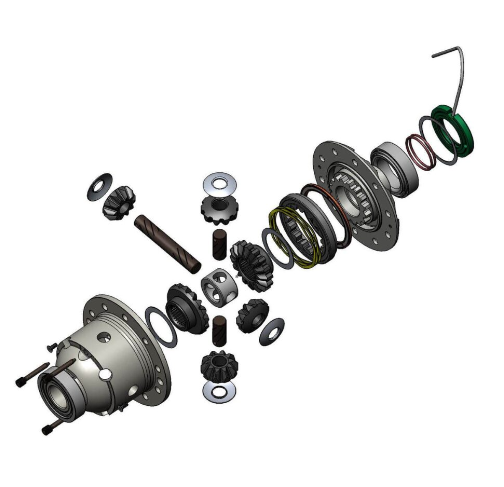 HF air lock selectable differential — Iron Trek Overland Cyprus